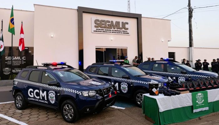 Altamira investe mais de R$ 500 mil para modernizar frota e equipamentos da Guarda Municipal