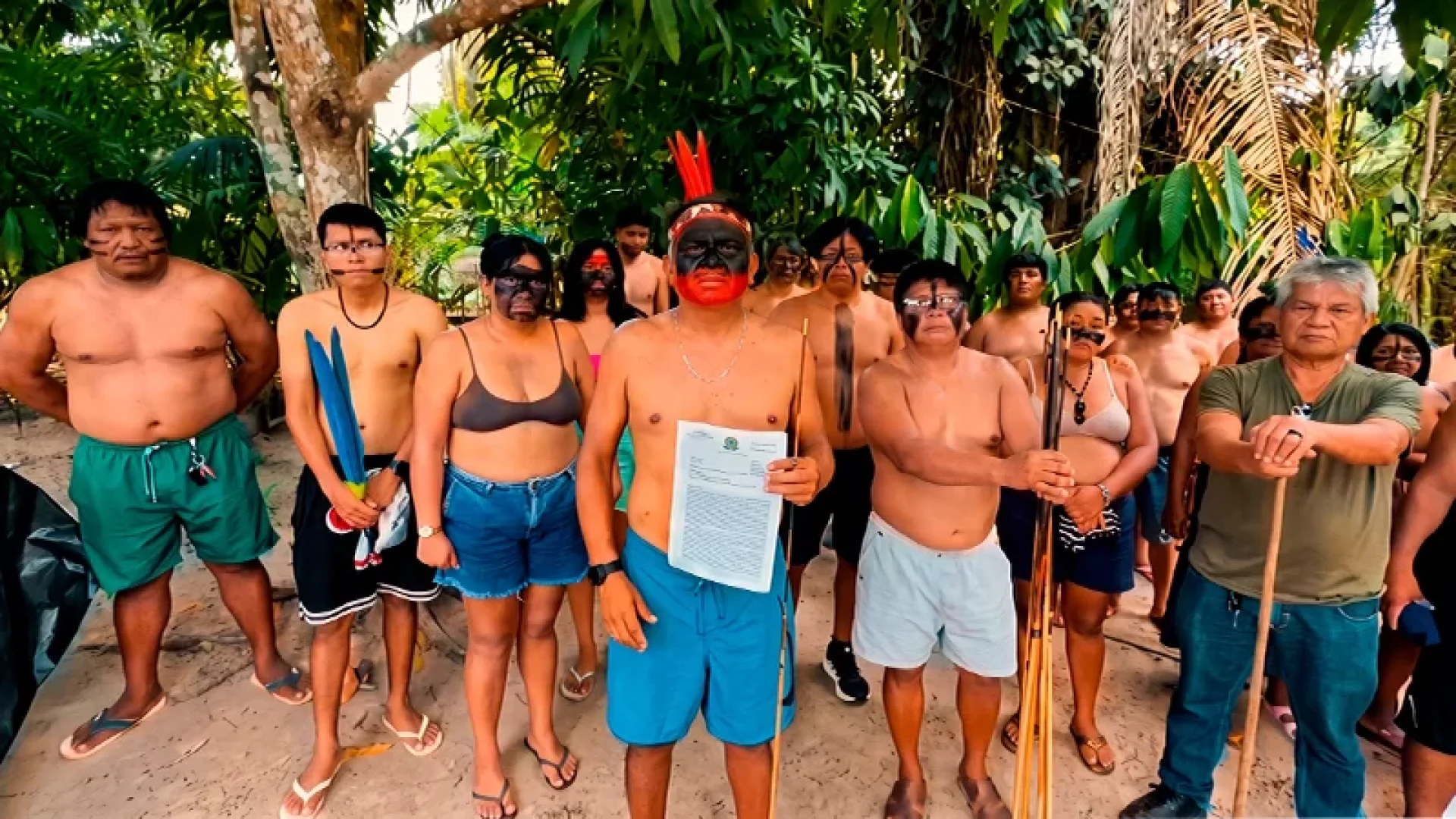 Caciques da TI Mãe Maria exigem reintegração de posse após invasão de terras