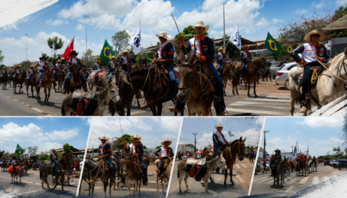 Cavalgada reúne tradição, cultura e participação popular em Canaã dos Carajás