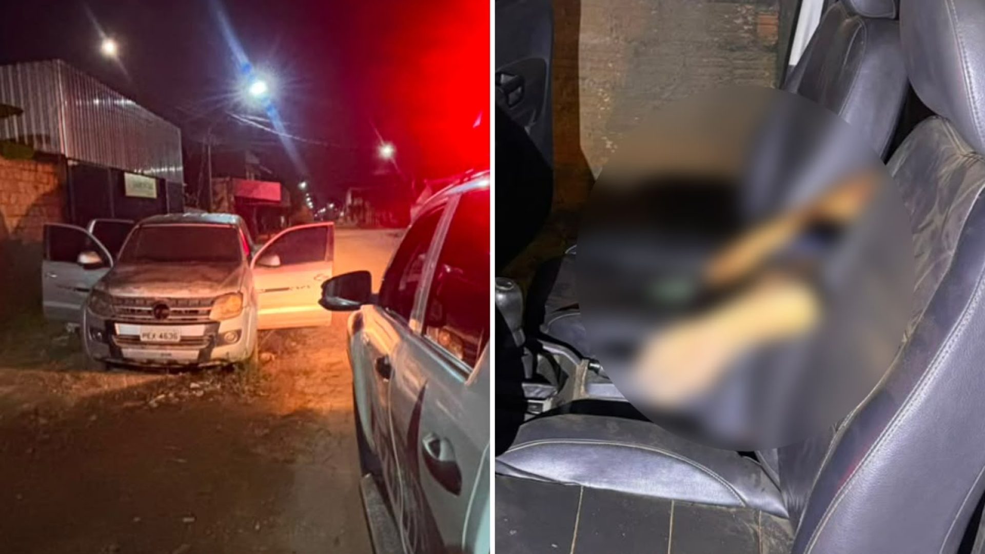 Corpo de homem é encontrado em caminhonete abandonada no Pará