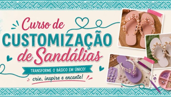 Customização de sandálias: Altamira abre curso gratuito para fomento à renda