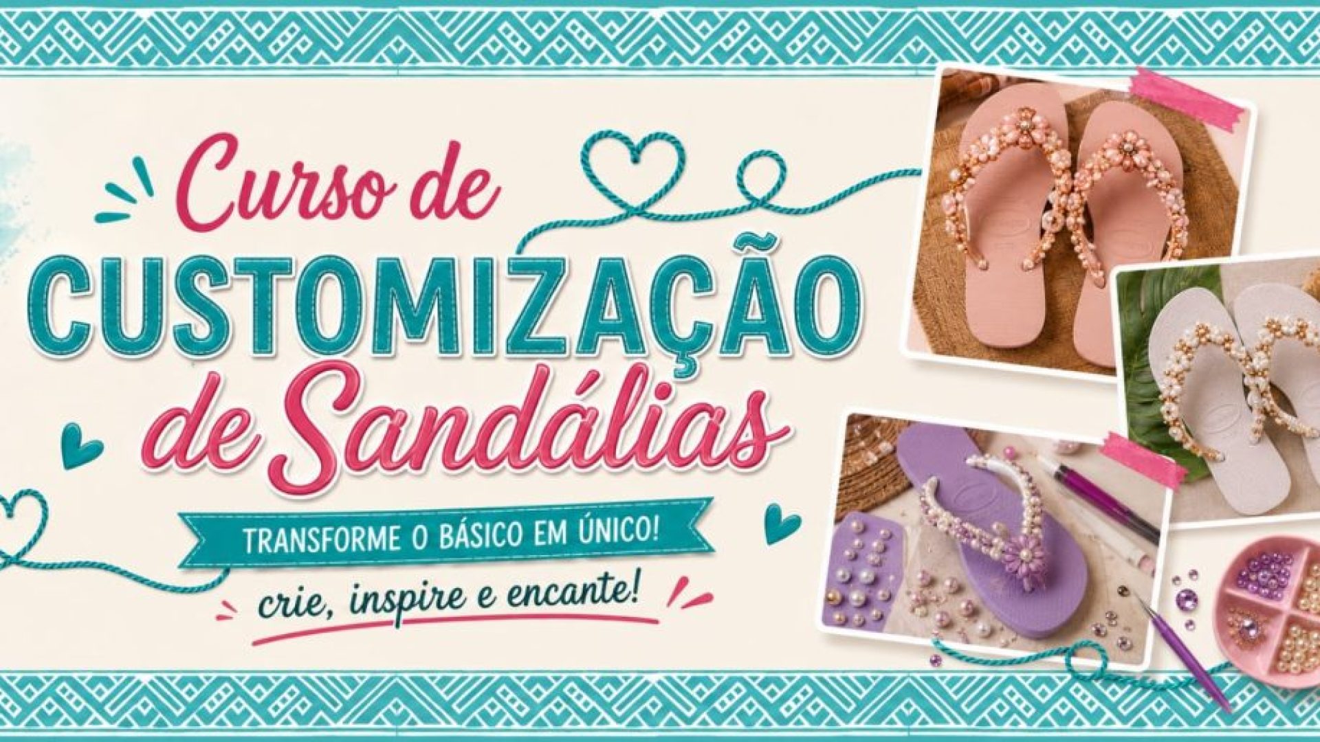 Customização de sandálias: Altamira abre curso gratuito para fomento à renda