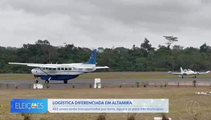 Eleições 2026: Altamira recebe mais de 400 urnas em esquema de logística para comunidades isoladas
