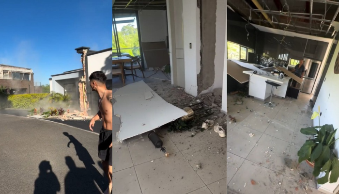 Família escapa de desabamento durante terremoto de magnitude 7,4 na Colômbia