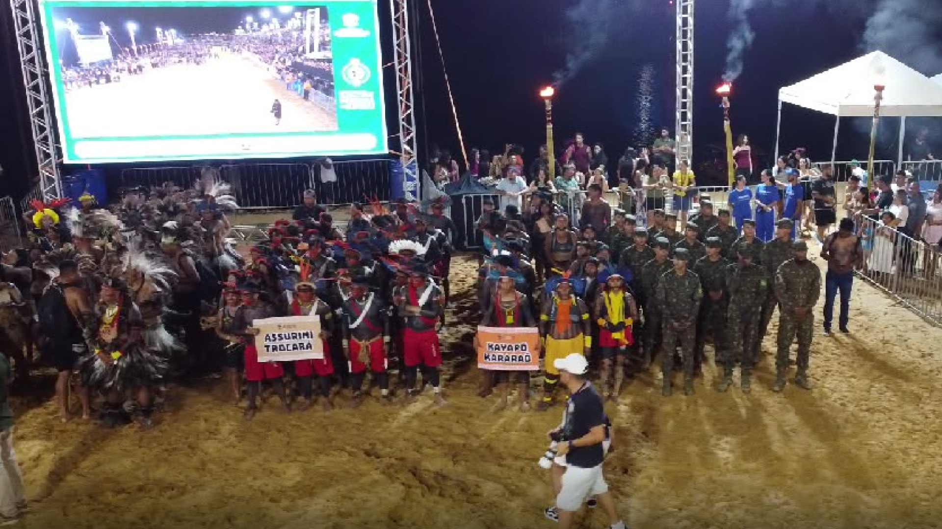 Festival indígena: militares de etnias originárias reforçam laços no Xingu