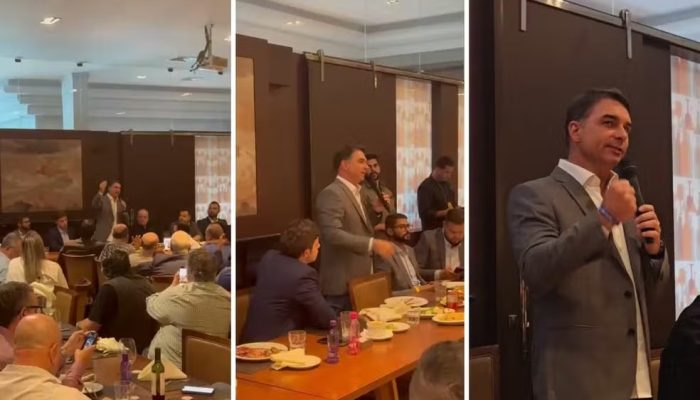 Flávio Bolsonaro acusa 'roubalheira' no Judiciário e mira em eleitores evangélicos