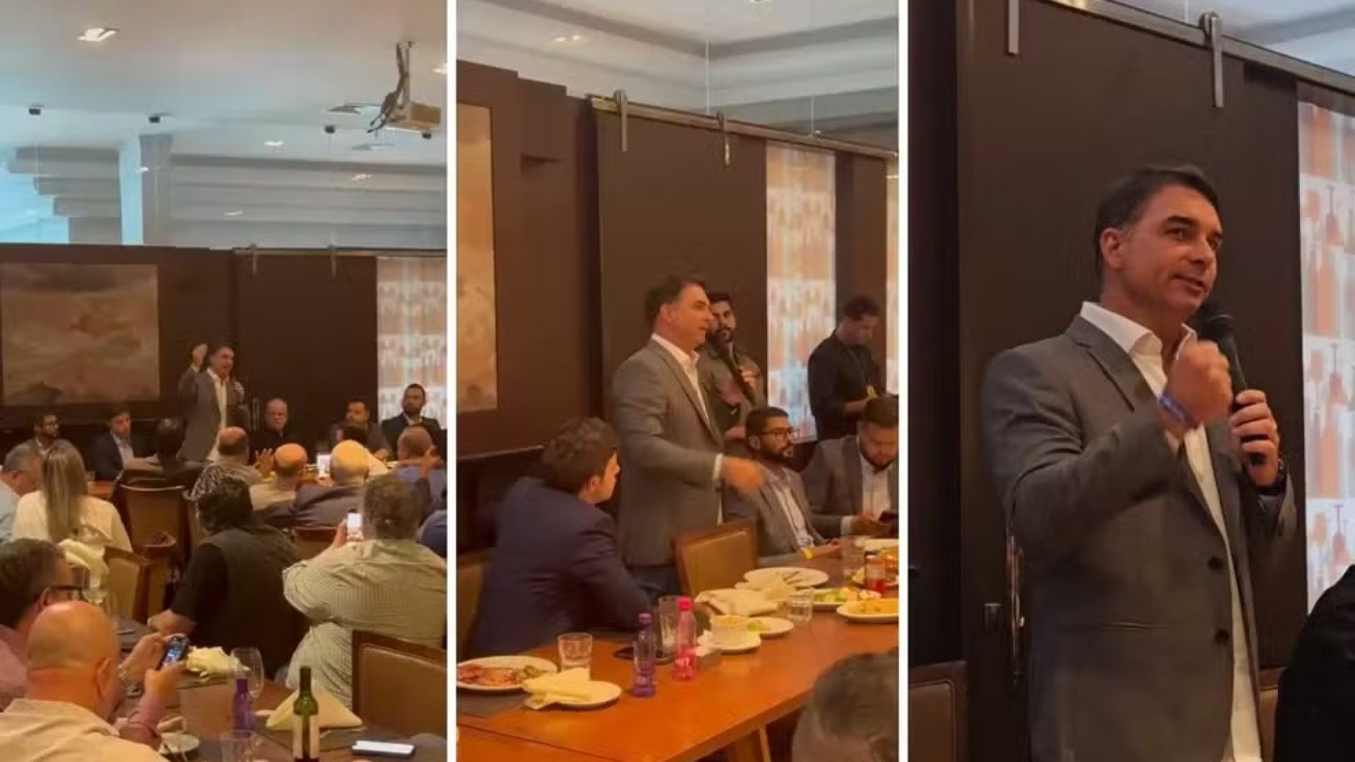 Flávio Bolsonaro acusa 'roubalheira' no Judiciário e mira em eleitores evangélicos
