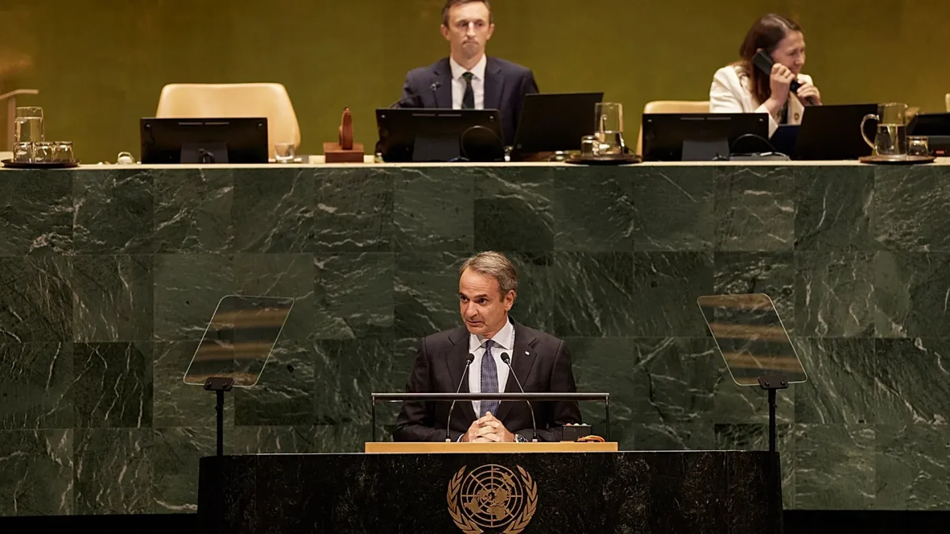 Grécia condiciona diálogo com Turquia ao fim de ameaças, afirma Mitsotakis na ONU