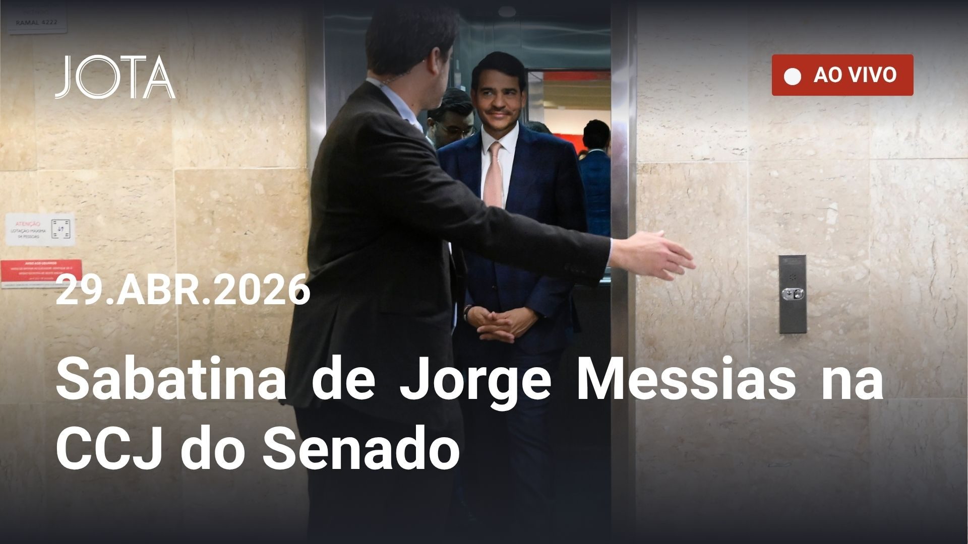 tanto, só foi oficializada em 1º de abril de 2026. O processo foi enviado à CCJ