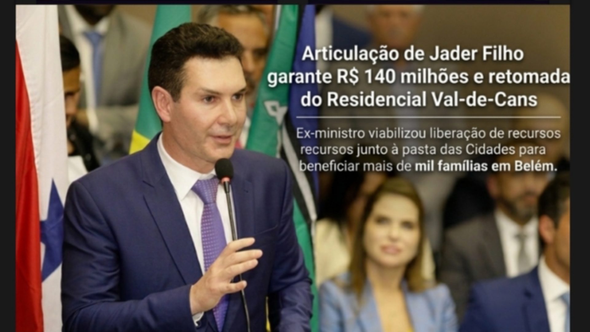 te significativo de R$ 140 milhões para sua conclusão. ​Aporte e Gestão A notíci