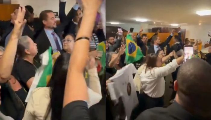 tentativa de golpe de Estado e por envolvimento nos atos golpistas de 8 de janei