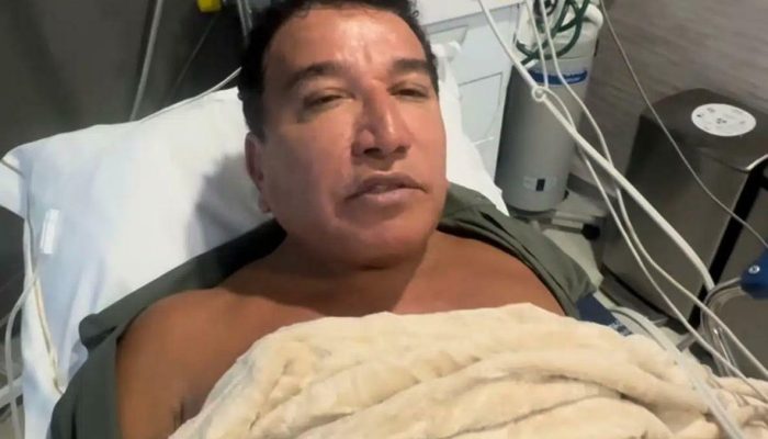 agressão durante procedimento hospitalar na noite de quinta-feira (30). O parlam