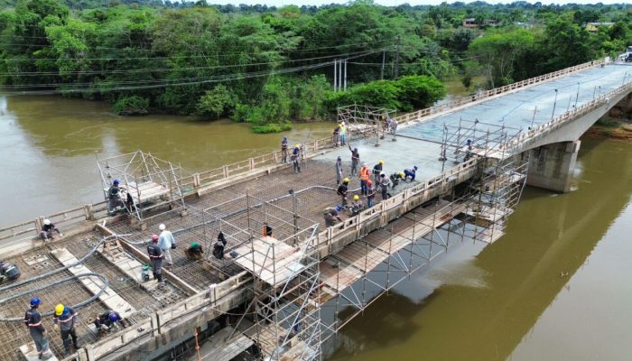 to Novo, em Porto Velho (RO), começaram nesta segunda-feira (4) com cinco anos d