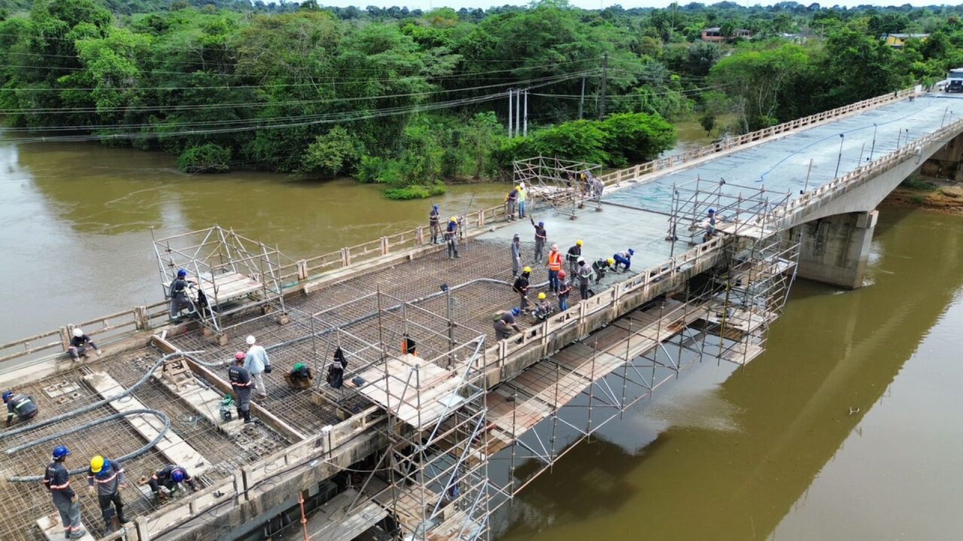 to Novo, em Porto Velho (RO), começaram nesta segunda-feira (4) com cinco anos d