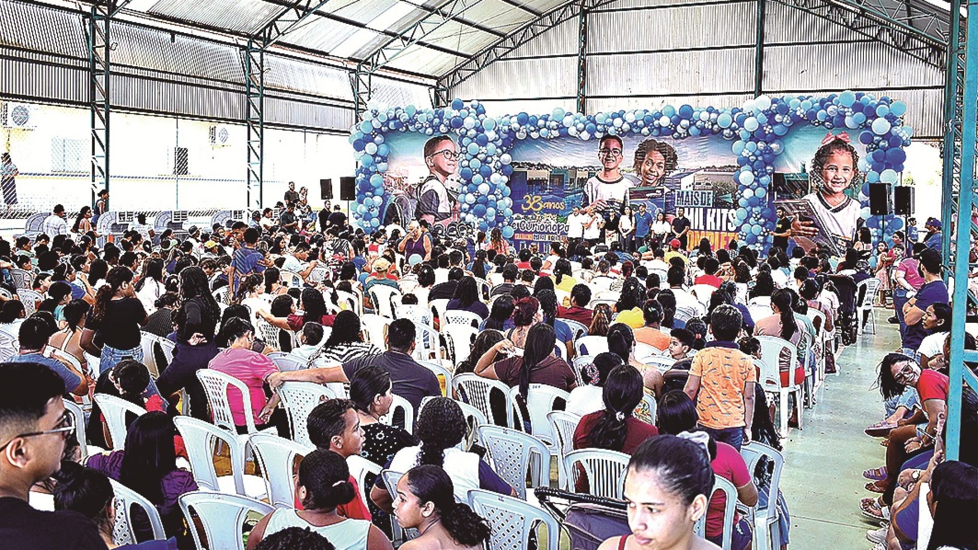 te e lazer, destaca-se a criação de grandes estruturas, como o novo complexo esp