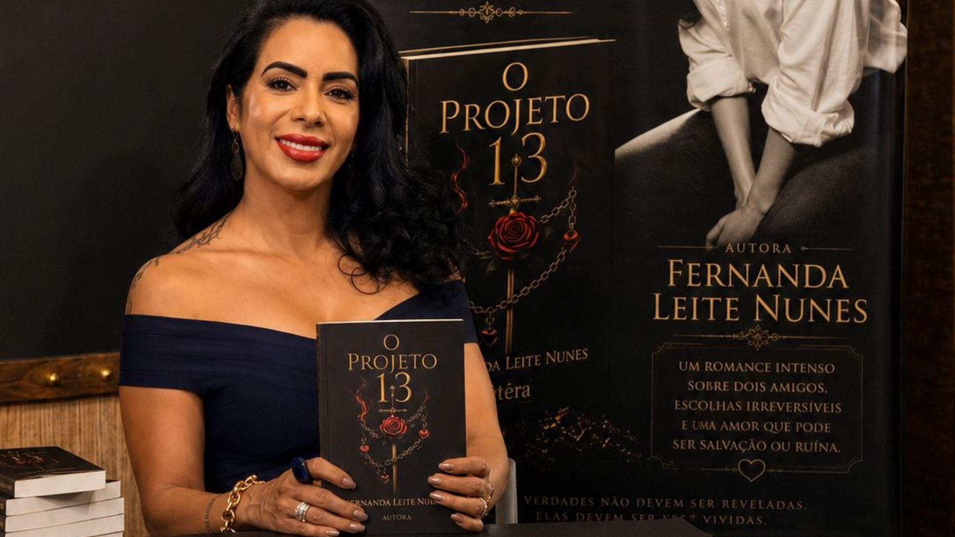 leitores, amigos da autora, influenciadores digitais e admiradores de literatura