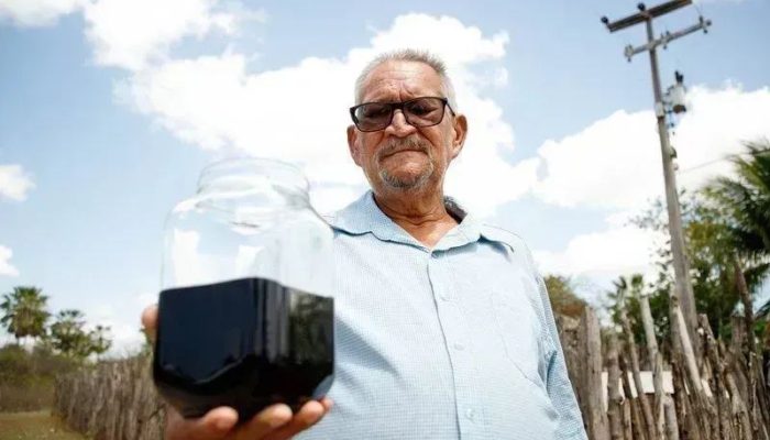 Petróleo encontrado em poço artesiano no Ceará mobiliza autoridades e gera expectativa