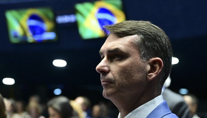 O senador Flávio Bolsonaro&nbsp; (Geraldo Magela/Agência Senado