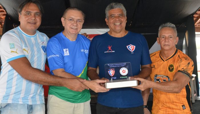 tância do Pará Clube em visita institucional e reforça reconhecimento ao legado