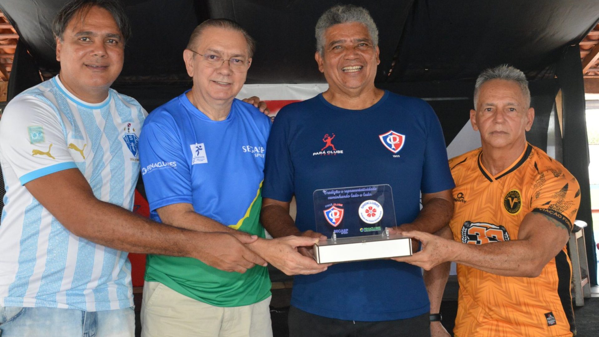 tância do Pará Clube em visita institucional e reforça reconhecimento ao legado
