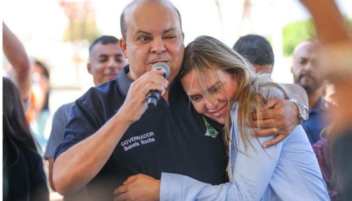 O ex-governador do Distrito Federal, Ibaneis Rocha (MDB), e a governadora Celina Leão (PP) - &nbsp; (Renato Alves/Agência Brasília/Divulgação