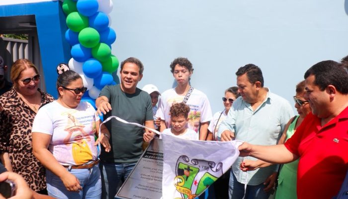 tel, no Arquipélago do Marajó, marcou mais do que a entrega de um novo equipamen