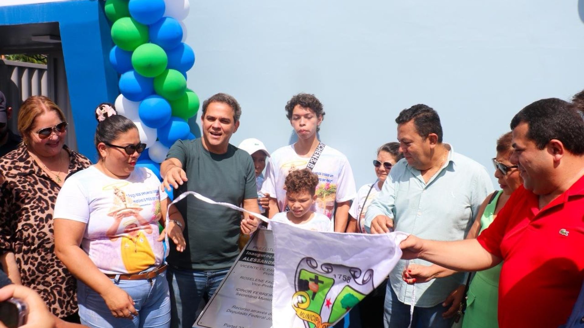 tel, no Arquipélago do Marajó, marcou mais do que a entrega de um novo equipamen