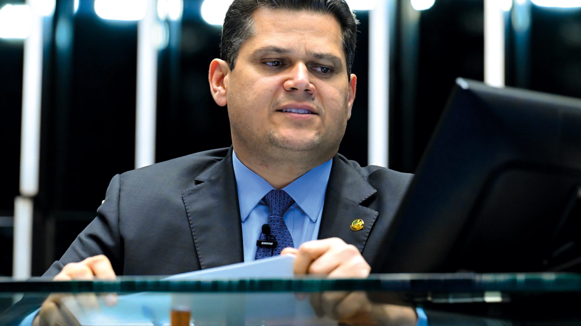 Alcolumbre: o presidente do Senado acertou na mosca o resultado do rechaço ao indicado do presidente&nbsp; (Waldemir Barreto/Agência Senado