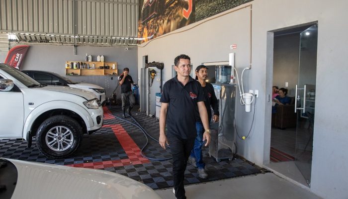 Neucimar comanda duas oficinas e se prepara para abrir duas filiais, inclusive fora de Marabá