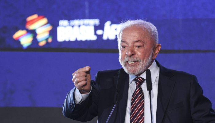 O presidente Luiz Inácio Lula da Silva durante discurso&nbsp; (Marcelo Camargo/Agência Brasil