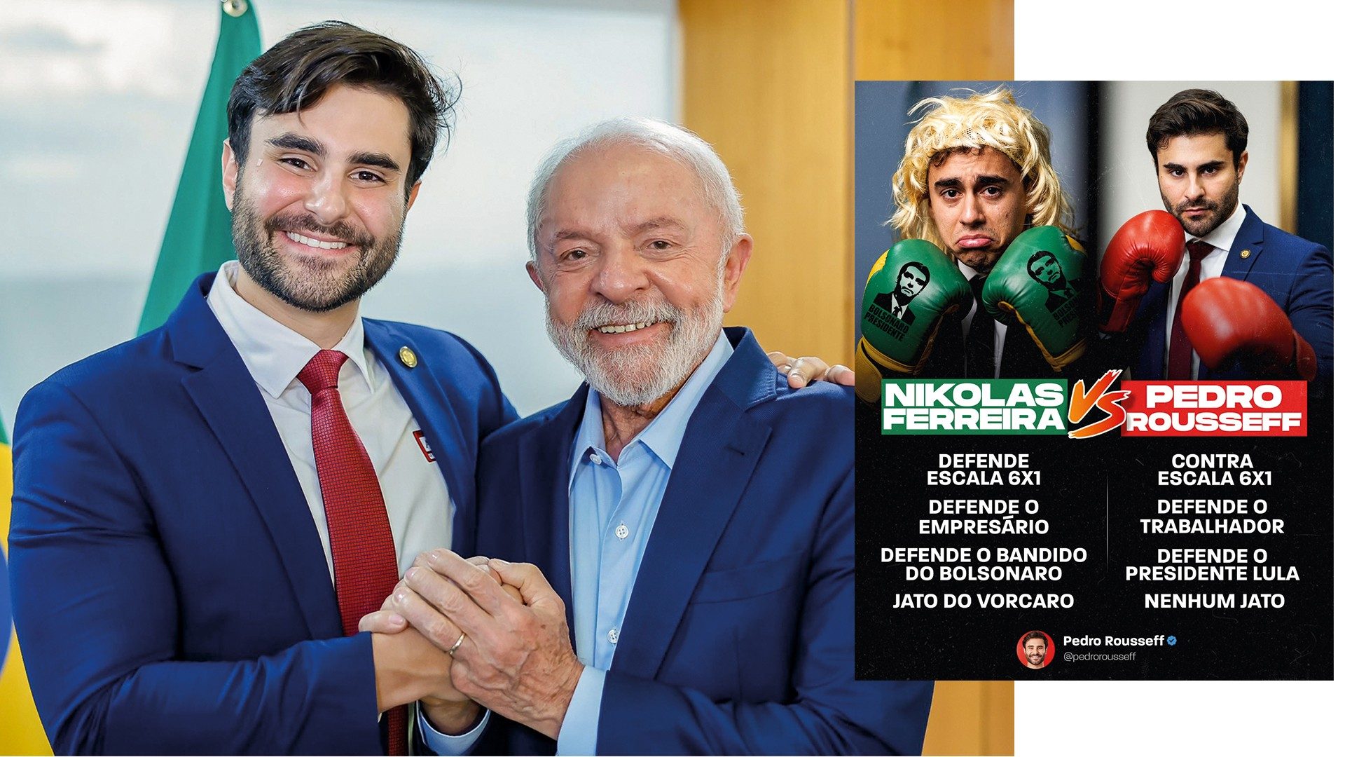 Nikolas: craque nas narrativas e rival do petista em Minas, o deputado do PL foi escolhido como um dos alvos principais do governo Edilson Rodrigues/Agência Senado; @NIKOLAS_DM/X