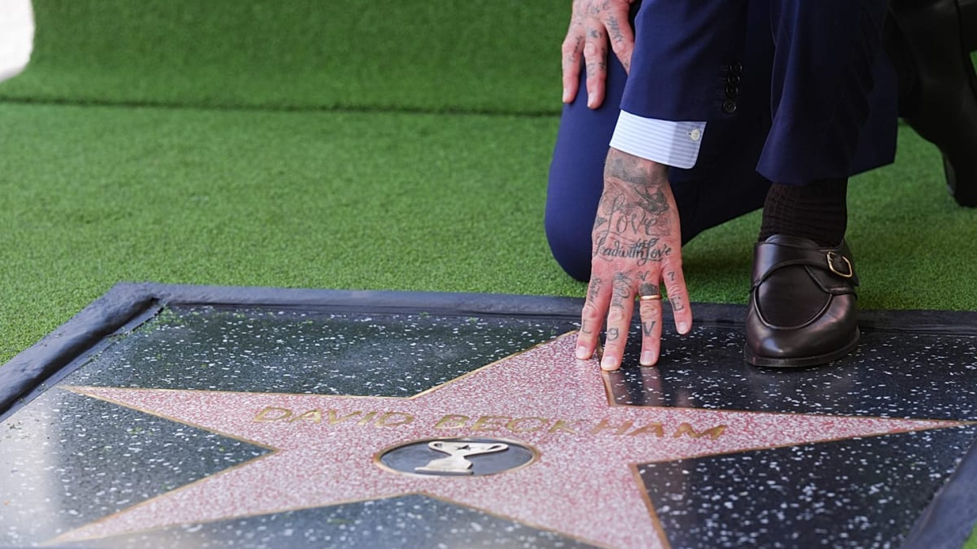 David Beckham recebe estrela no Passeio da Fama de Hollywood