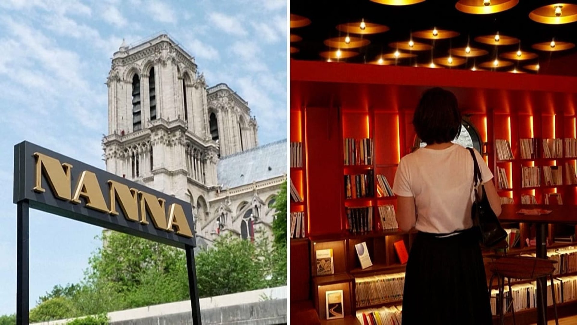 Paris inaugura livraria flutuante junto a Notre-Dame com DJ sets