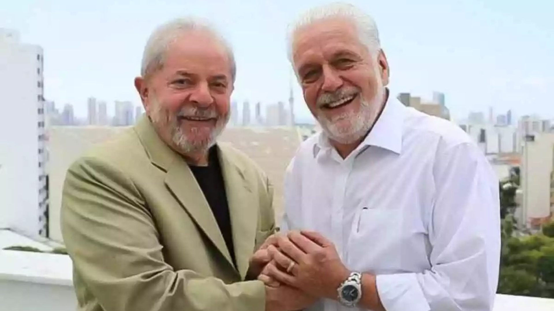Lula e Jaques Wagner&nbsp; (redes sociais/Reprodução