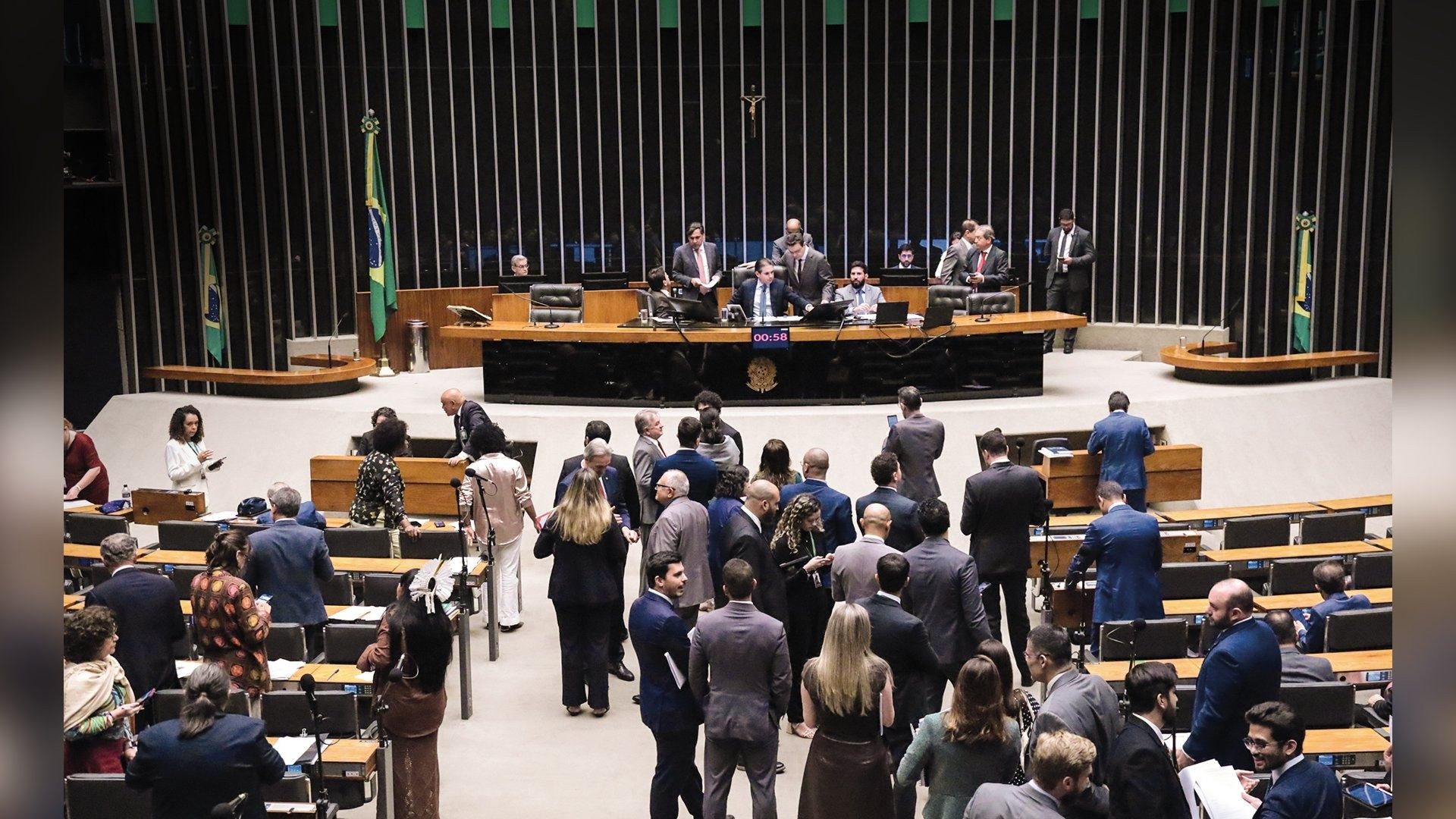 Ato em São Paulo: só 15% aprovam o trabalho do Congresso Bruno Santos/Folhapress/