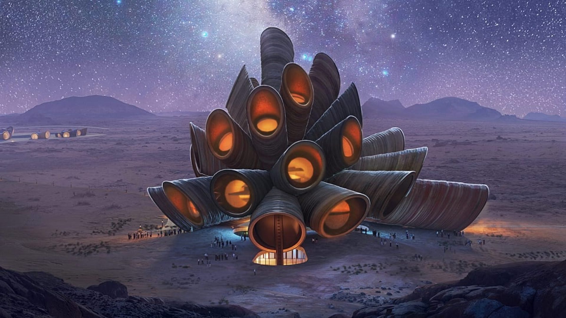 Ar&aacute;bia Saudita: centro de astroturismo com lodge para observa&ccedil;&atilde;o de estrelas abre perto de AlUla