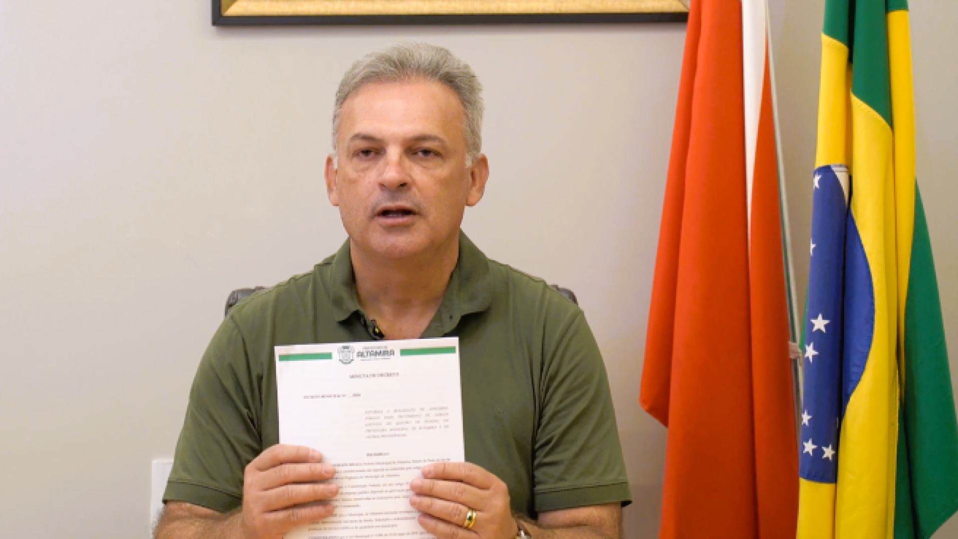 Loredan Mello - prefeito de Altamira (PA