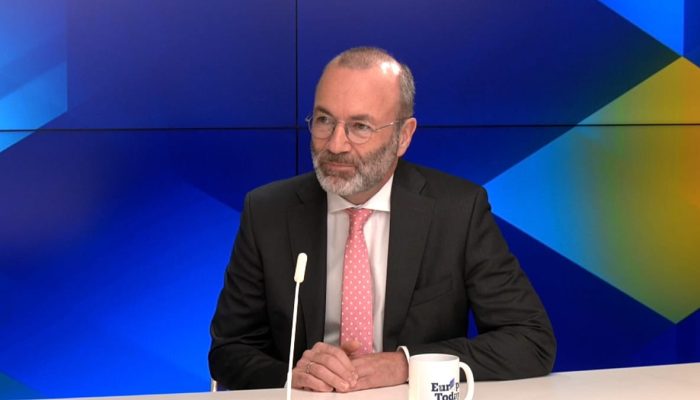 causa das alterações climáticas”, diz Manfred Weber