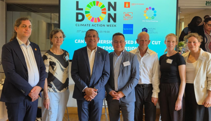 Liderança brasileira em sustentabilidade agrícola brilha na London Climate Action Week 2026