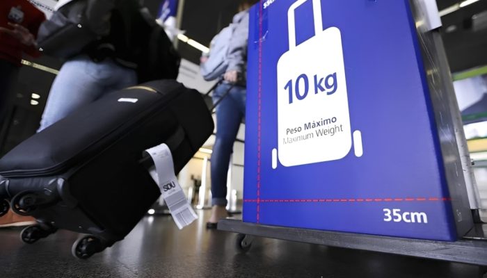te irregular de bagagens de mão pode gerar uma exposição econômica potencial de