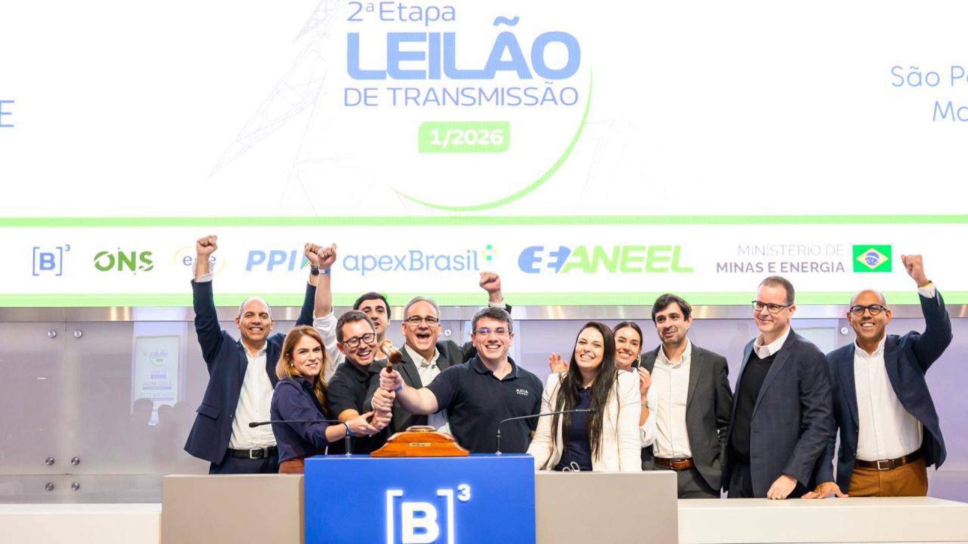 lote: Lote 7: Consórcio Olympus XX – deságio de 52% Lote 8: Axia Energia Sul – d
