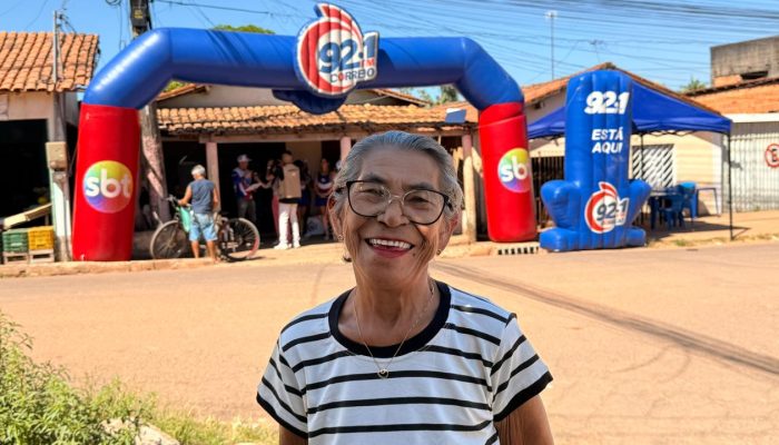 empresas parceiras e, claro, um bolo para cantar os parabéns. A primeira anfitri