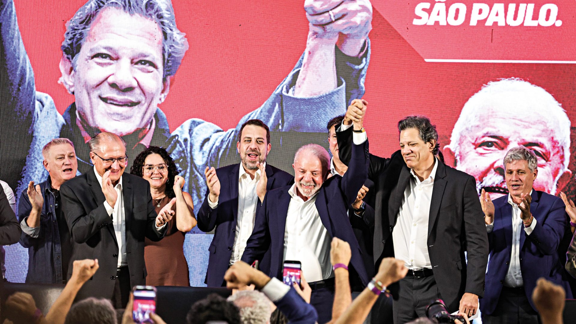 Haddad. A rejeição ao petista também é bem maior do que ao atual governador, o q