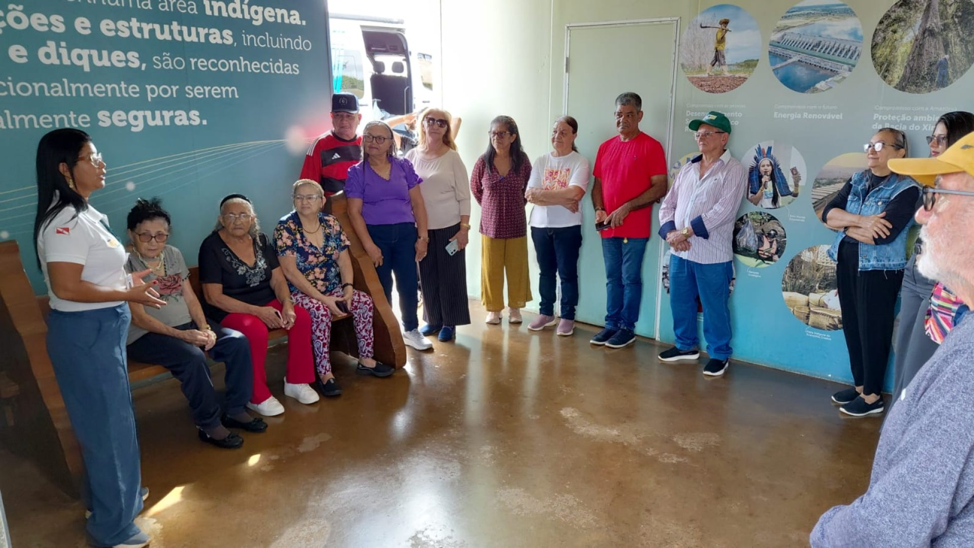 A Voz do Xingu O post Grupo atendido pelo Caps Adulto de Altamira visita a Usina Belo Monte em atividade terapêutica apa