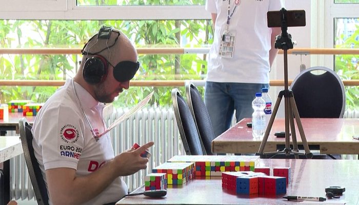 Speedcubing europeu reúne elite mundial em competição nos Países Baixos