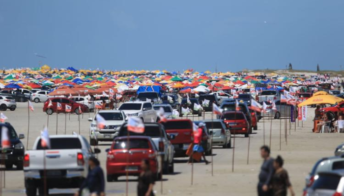 Restrição de veículos em praias de Salinópolis busca prevenir acidentes com maré