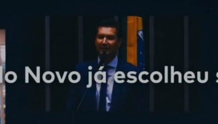 Partido Novo lança slogan de campanha com foco em gestão e críticas a figuras políticas