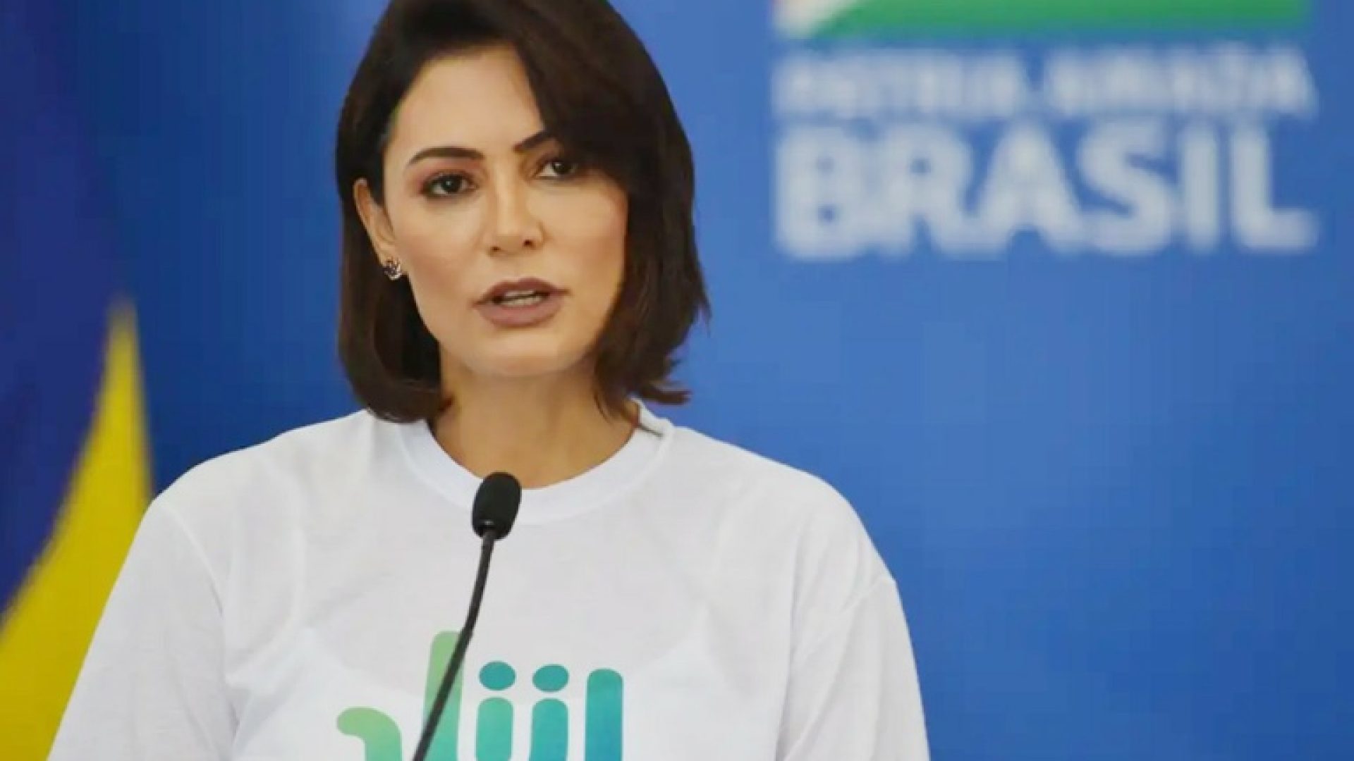 Michelle Bolsonaro nega chapa como vice de Zema e detalha impedimento partidário
