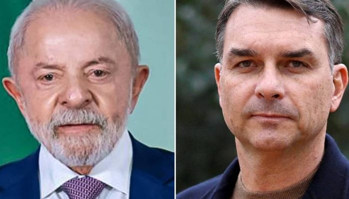 Disputa por tempo de TV coloca Lula e Flávio Bolsonaro em polos opostos