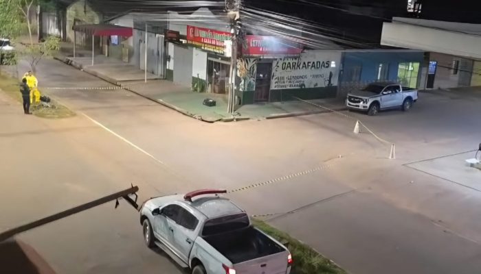 Enxame de abelhas causa interdição de comércio em avenida e mobiliza equipes